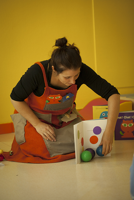 Tablier à histoires