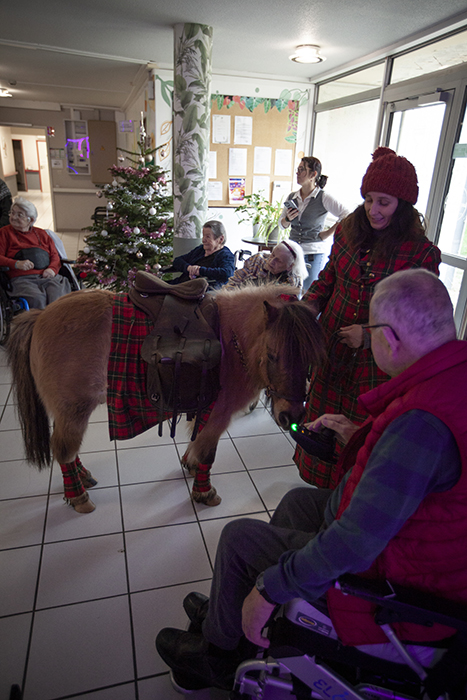 Déambulation de Noël à Prémery (58)